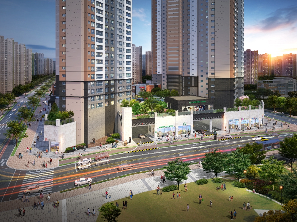 동탄2신도시 3차 동원로얄듀크 비스타 조감도.(사진=동원개발)