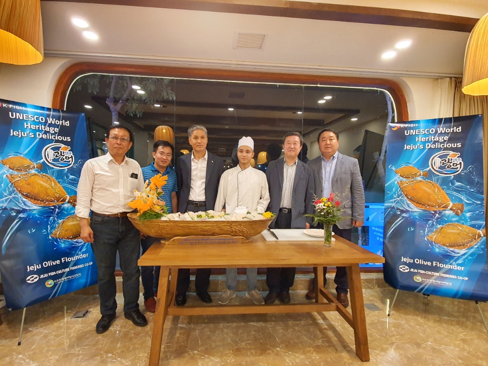 제주어류양식수협 ‘2019 하노이 국제식품박람회’ 연계 현지 프로모션 진행