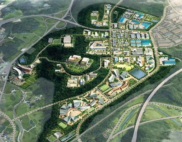 부산 기장군 동남권 방사선 의·과학 일반산업단지 조감도(제공=기장군)