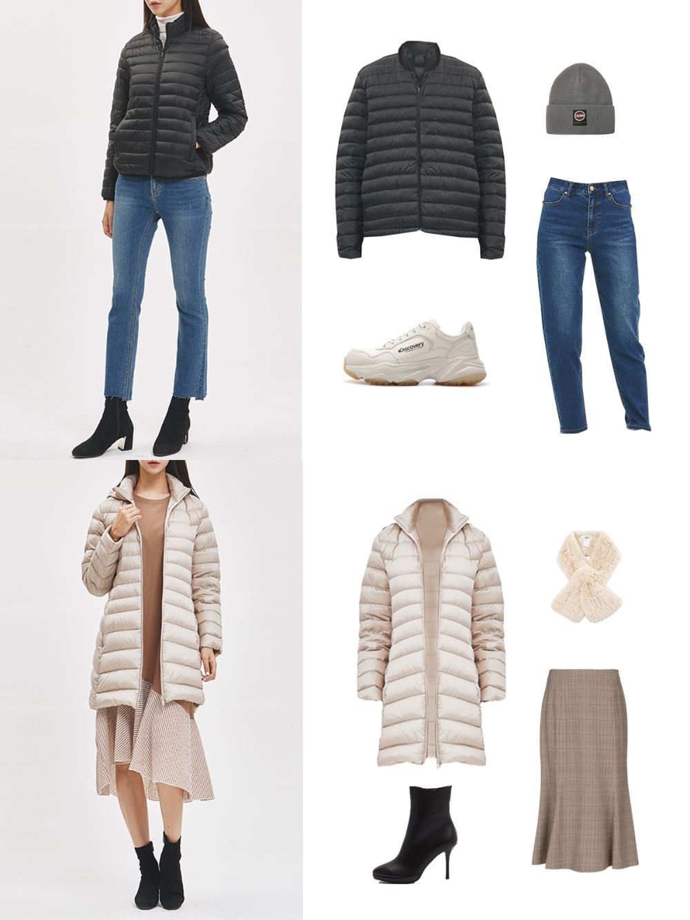 가볍고 따뜻한 ‘경량 패딩’, 초겨울 감각적인 아우터 코디 완성하기
