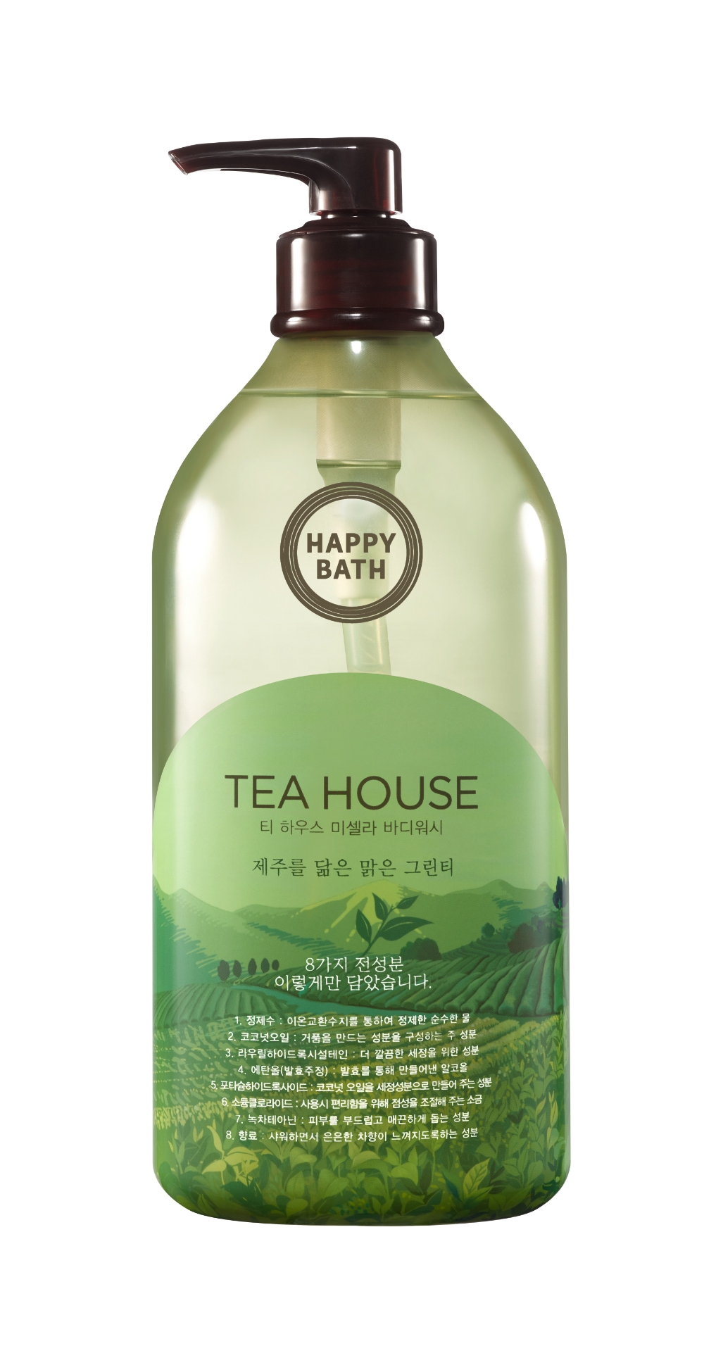 해피바스, 티 하우스 미셀라 바디워시 출시