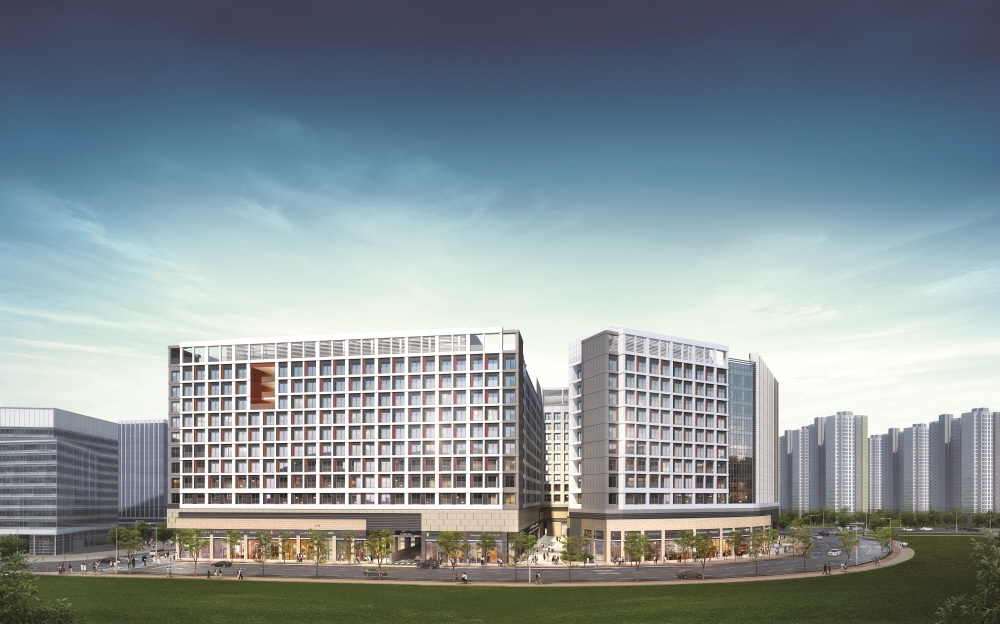 김포한강신도시 현대썬앤빌 더킹 투시도