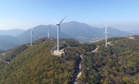 한국서부발전은 '인공지능 기반 상태예측 진단시스템인 가디원 윈드(GuardiOne Wind)'을 지난 8월 전남 화순에 운영 중인 풍력단지에 도입, 현재까지 성공적으로 운영해 오고 있다고 밝혔다. 사진=서부발전