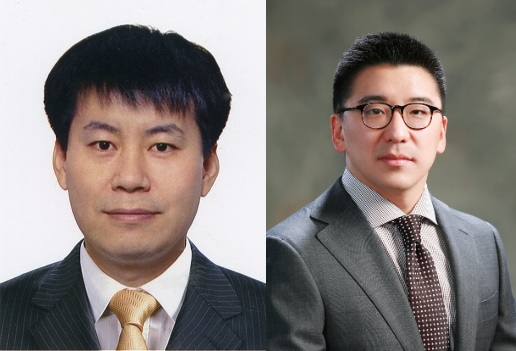 (좌) 박용상 LS산전 사업, DT총괄 CDO 사장 (우)구본혁 예스코홀딩스 대표이사 CEO 부사장