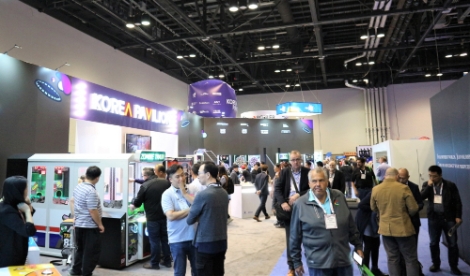 콘진원은 지난 19~22일(현지시간) 미국 올랜도에서 열린 IAAPA 엑스포에서 한국공동관을 운영했다. 사진=콘진원