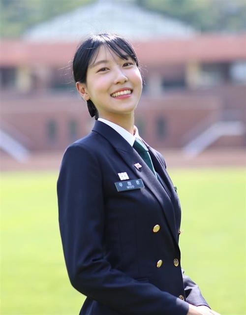 카바디 국가대표, 학군사관후보생, 2019 미스코리아 선 등 새로운 것에 도전하는 강한 실천력으로 청년들의 귀감이 된 우희준 학생.(사진제공=울산대)