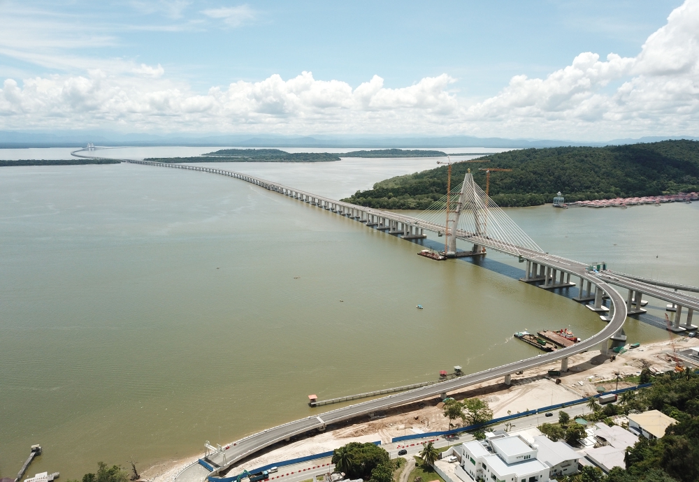 템부롱대교. 전경(사진=대림산업)