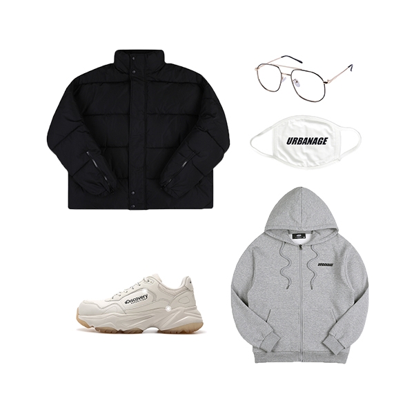 어반에이지, 남녀별 겨울 숏 패딩 코디법 소개