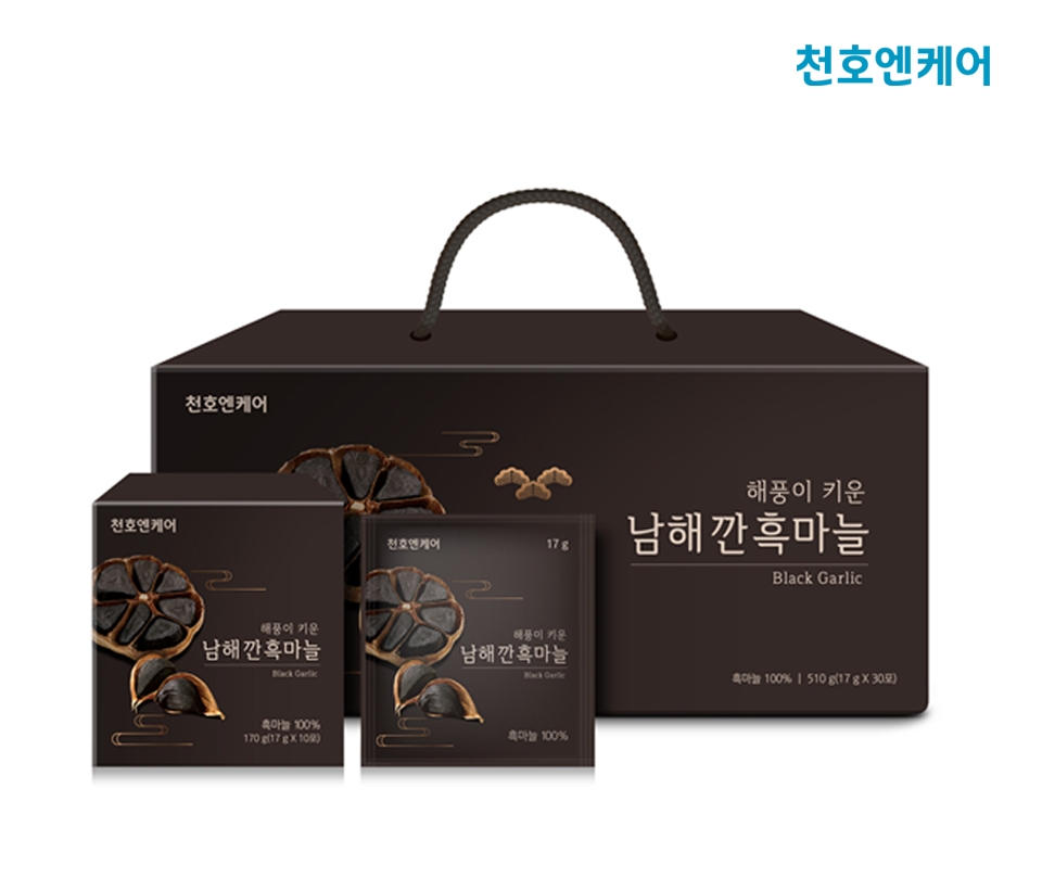 천호엔케어, 건강식품 ‘해풍이 키운 남해 깐 흑마늘’ 출시