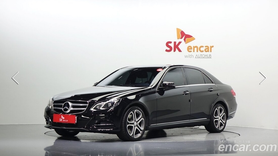 SK엔카닷컴 “벤츠 E-클래스 수입중고차 시장에서도 인기”