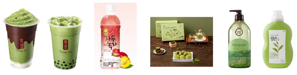 ‘녹차’로 만든 겨울 아이템 출시 봇물