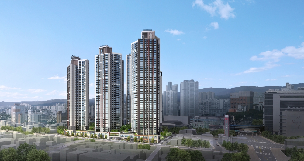힐스테이트 대구역 투시도.(사진=현대건설)
