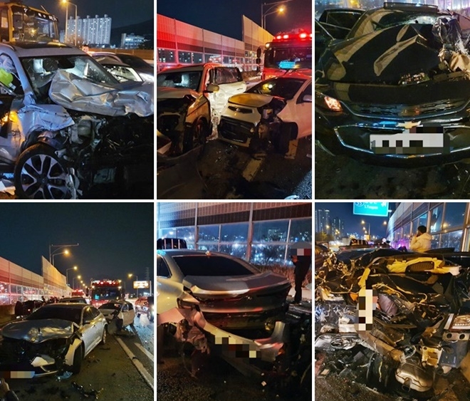 사고현장.(사진제공=부산경찰청)