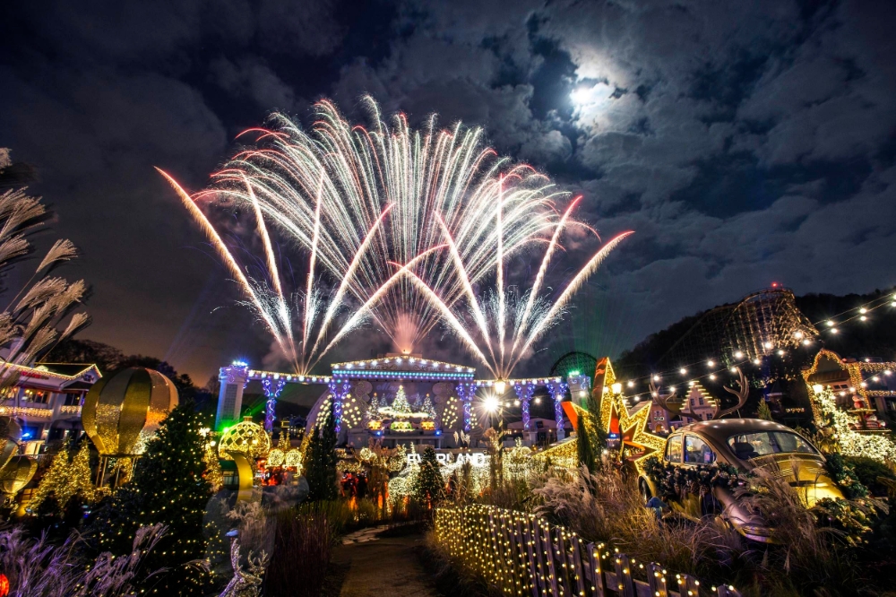 에버랜드, 2020년 새해 카운트다운쇼 펼쳐