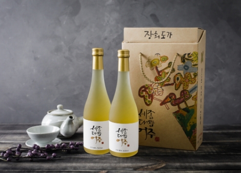 ‘설맞이 명절선물전’ 대통령상 수상작 '세종대왕어주 약주'. 사진=aT