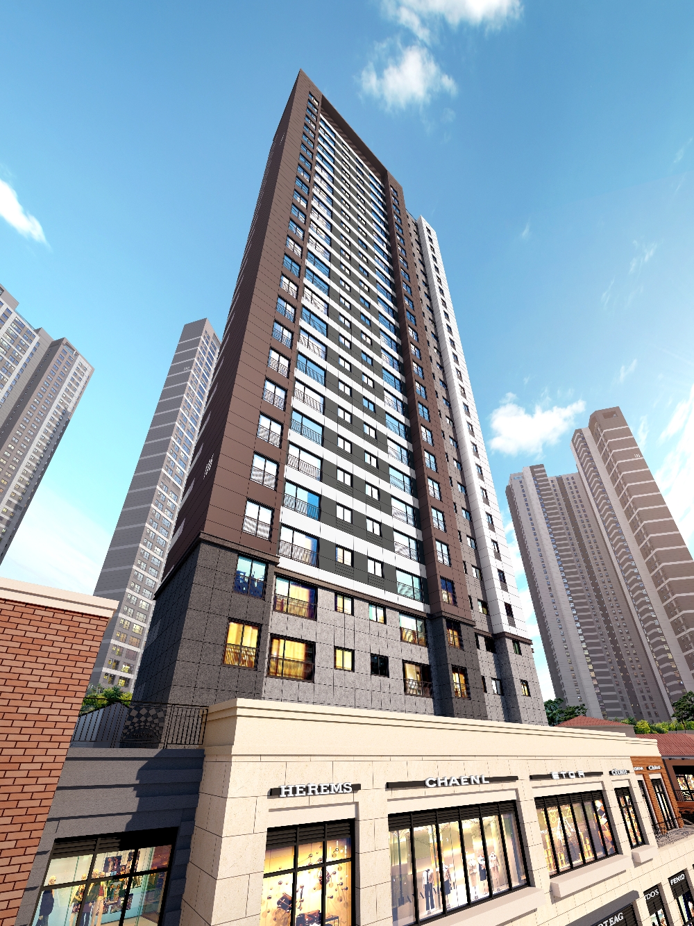 오피스 투시도.(사진=우미건설)