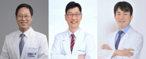 서울대병원 순환기내과 이승표·박준빈 교수, 핵의학과 팽진철 교수. 사진=서울대병원