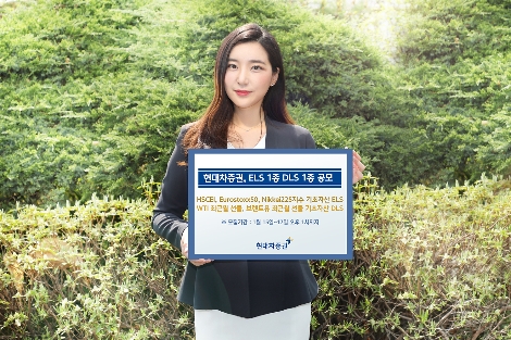 현대차증권이 공모하는 파생결합상품 안내 이미지. 사진=현대차증권