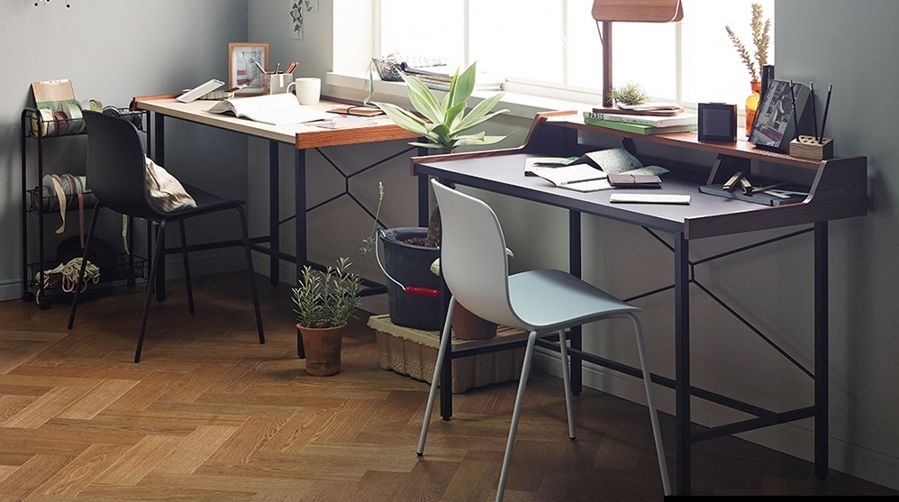 한샘 서재책상 빈트책상 연출 이미지. (사진= 한샘 )