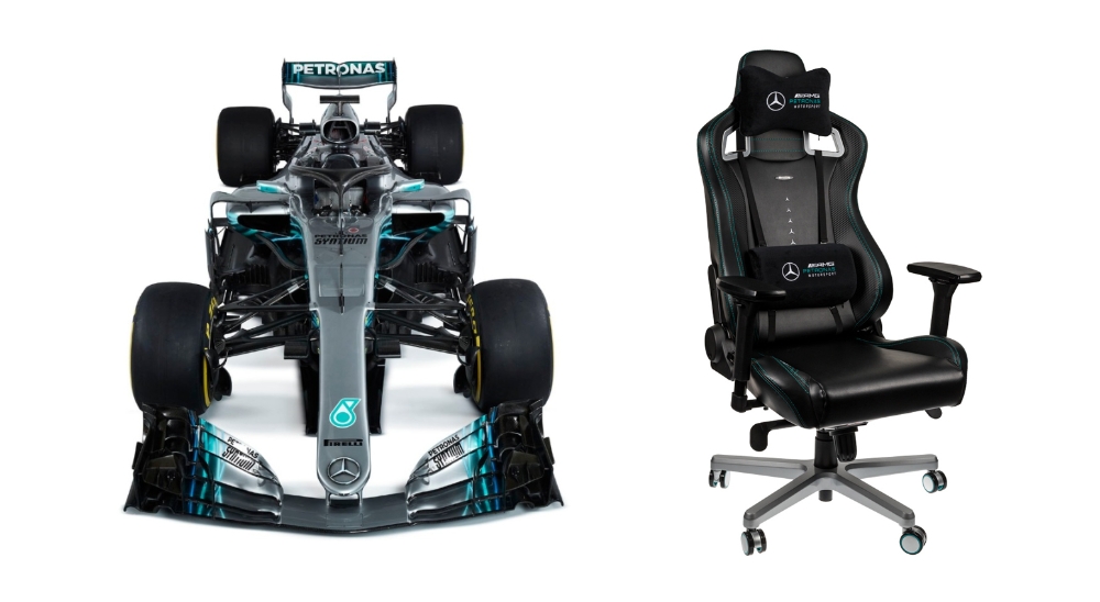 게이밍의자, 스포츠 브랜드와 콜라보 이어져