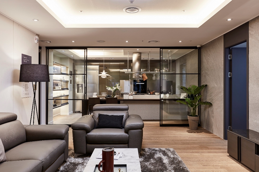 한샘리하우스 대형쇼룸 인천점 모델하우스.(사진=한샘)