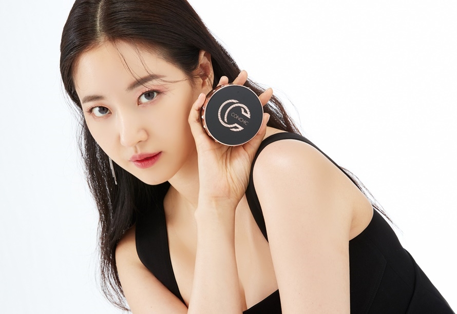 컨시크 새로운 브랜드 모델 김사랑.(사진= 토니모리)