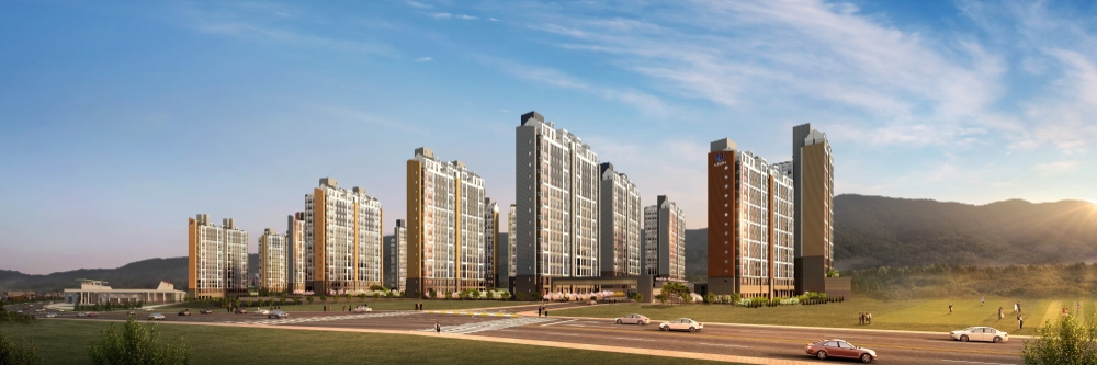 창원 성산 반도유보라 투시도