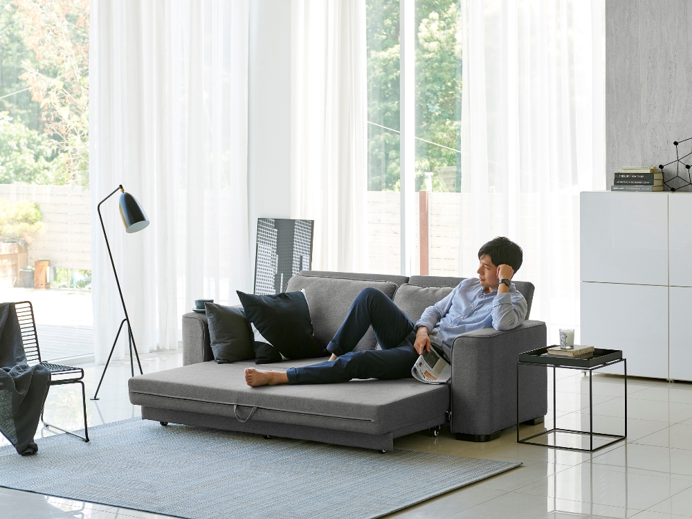 한샘 매그라운지 소파베드.(사진=한샘)