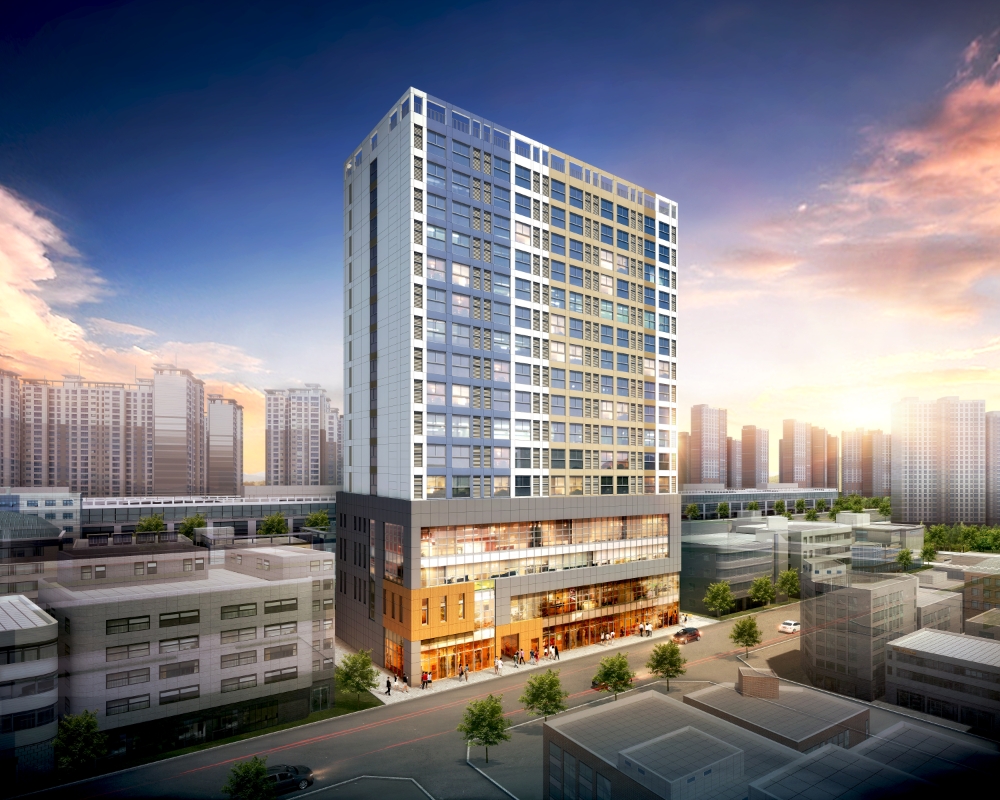 쌍용 더 플래티넘 잠실 투시도.(사진=쌍용건설)