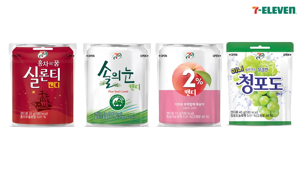 세븐일레븐, 크로스오버 콘셉트 ‘세븐셀렉트 미니캔디’ 시리즈 출시