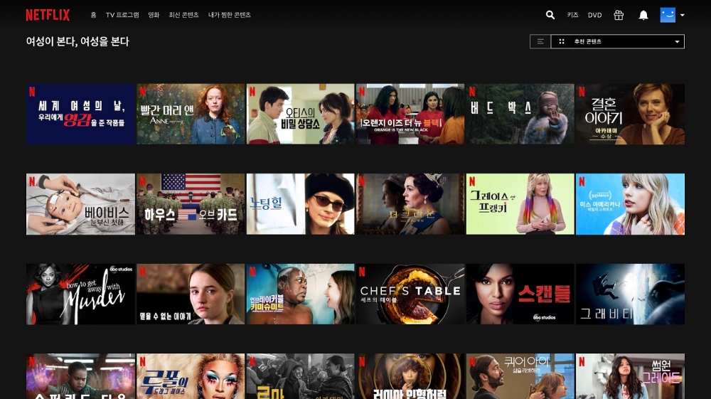 넷플릭스, 세계 여성의 날 맞아 ‘우리에게 영감을 준 작품들’ 컬렉션 공개