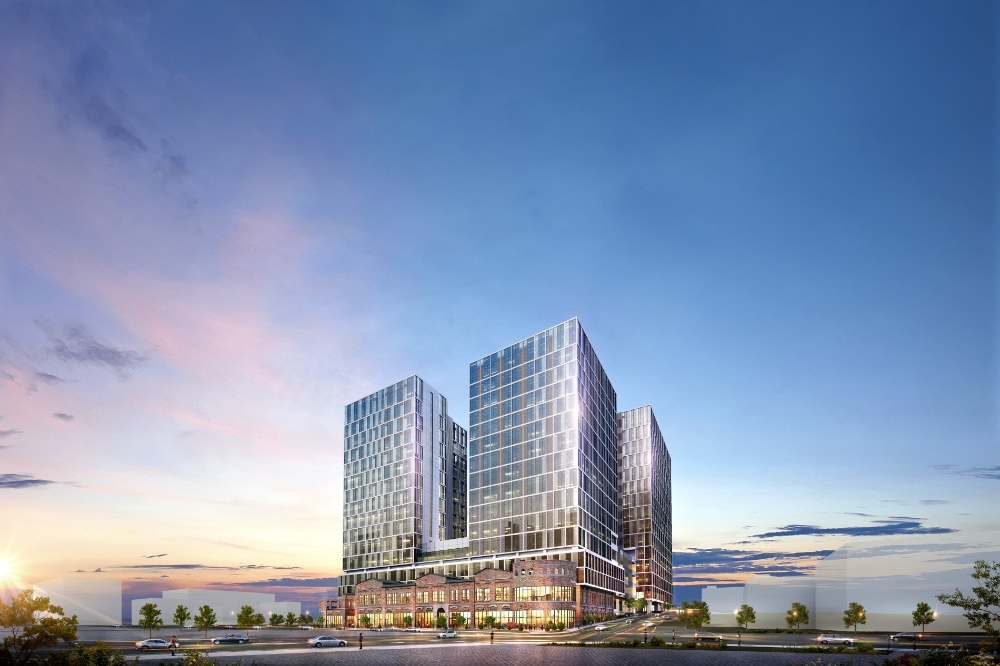 현대 테라타워 영통 투시도