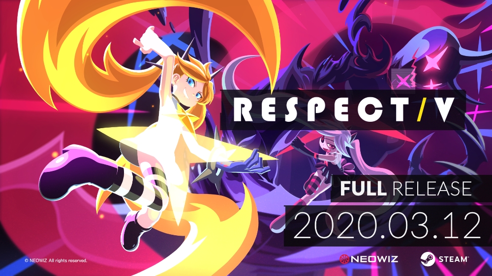 네오위즈 ‘디제이맥스 리스펙트 V’, 스팀 정식 출시