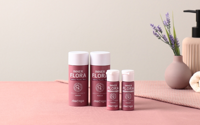 여성청결제, 페미닌 파우더 워시 출시
