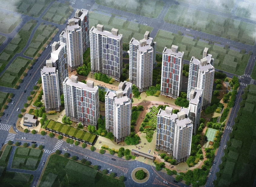 군산 ‘나운 금호어울림 센트럴’ 조감도. (사진=금호산업)