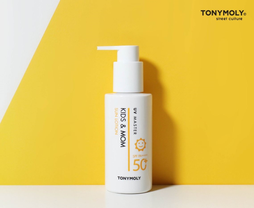 토니모리 유브이마스터 키즈앤맘 선로션 이미지.(사진= 토니모리)