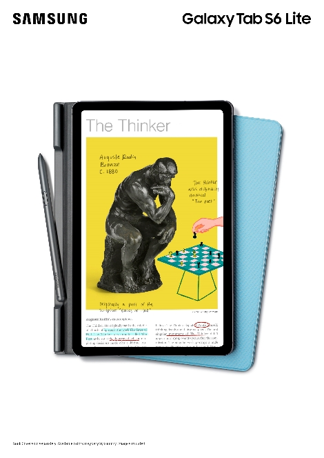 삼성 갤럭시 탭 S6 Lite 제품 이미지. 사진=삼성전자