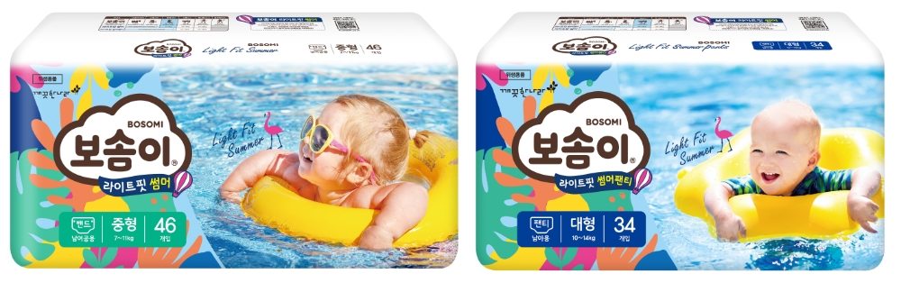 깨끗한나라 '보솜이 라이트핏 썸머' 출시
