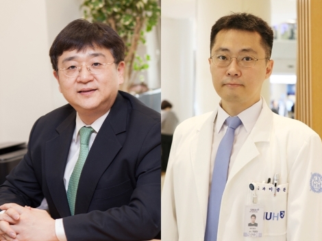 분당서울대병원 소화기내과 황진혁 교수(좌), 이종찬 교수(우). 사진=분당서울대병원