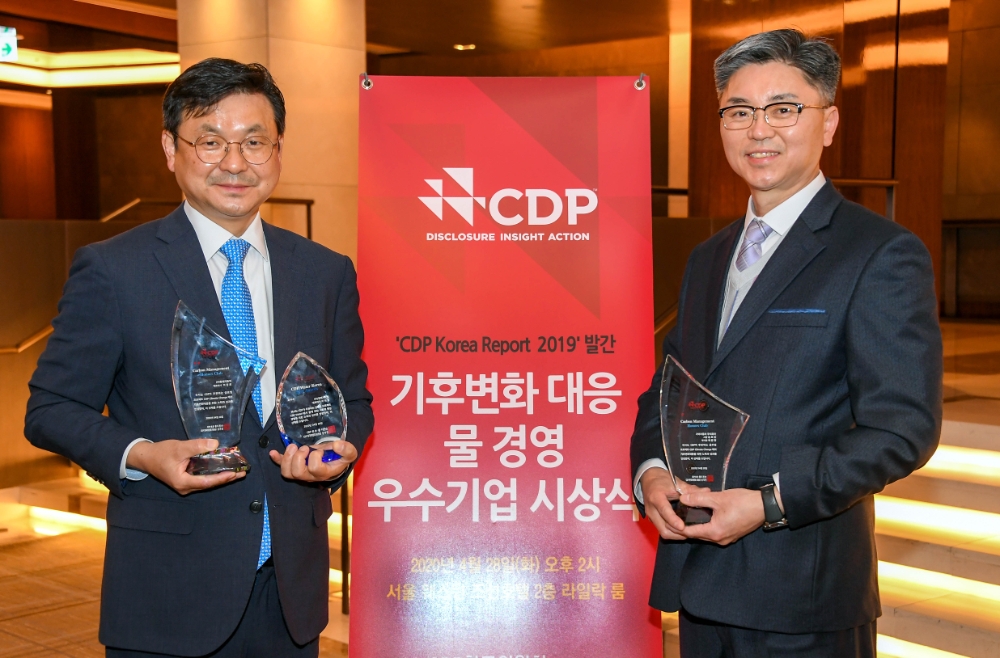 (왼쪽부터) 현대차 최두하 상무, 기아차 조정현 실장의 모습.(사진=현대자동차)