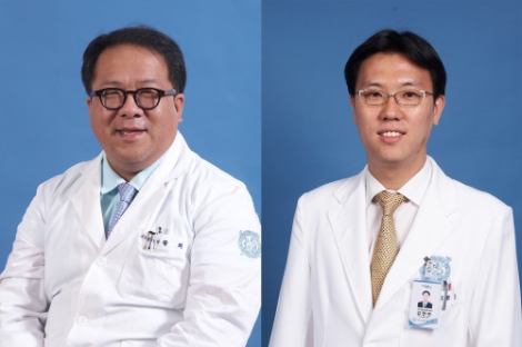 분당서울대병원 소아청소년과 황희 교수(좌), 김헌민 교수(우). 사진=분당서울대병원