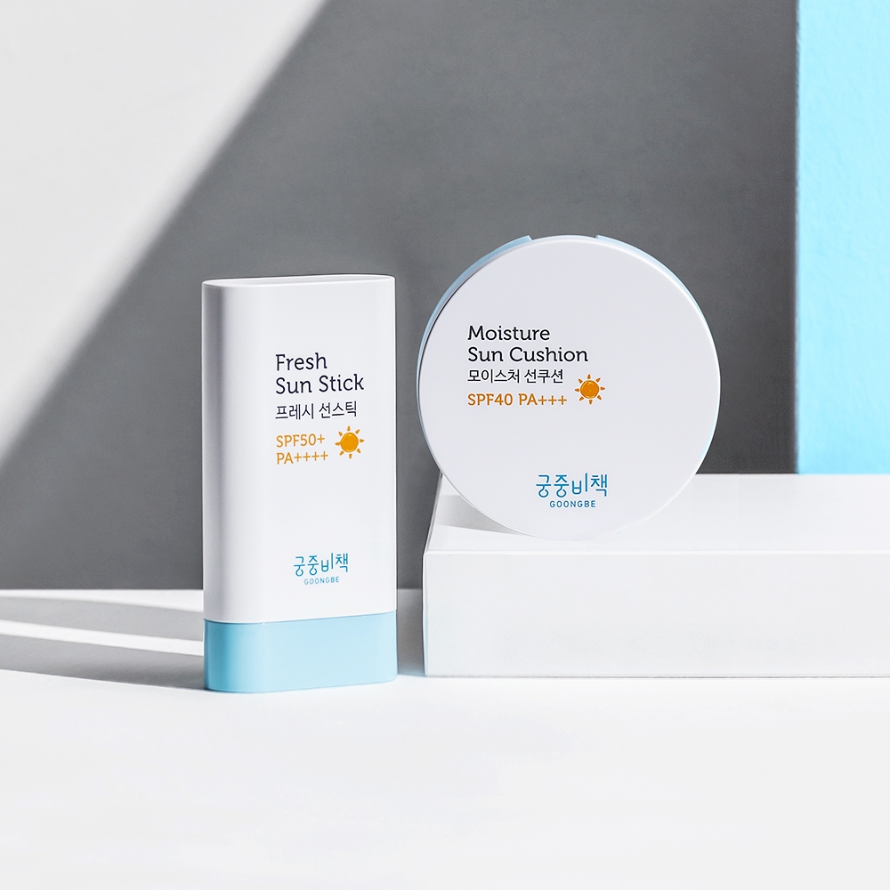 궁중비책 ‘(좌)프레시 선스틱’, ‘(우)모이스처 선쿠션’