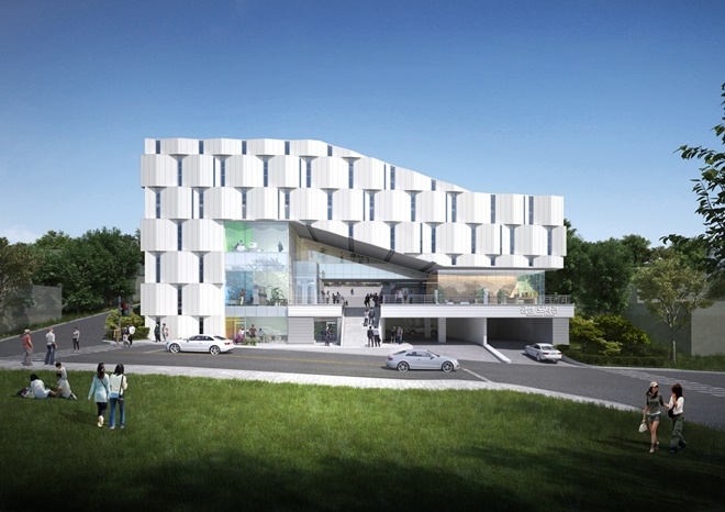 금샘도서관 투시도.(제공=부산 금정구)