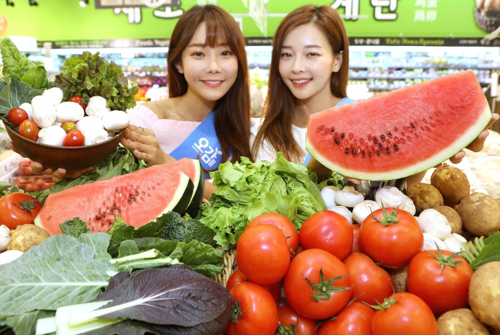 롯데마트, 지역 농산물 유통 활성화 위해 충남물산전 진행