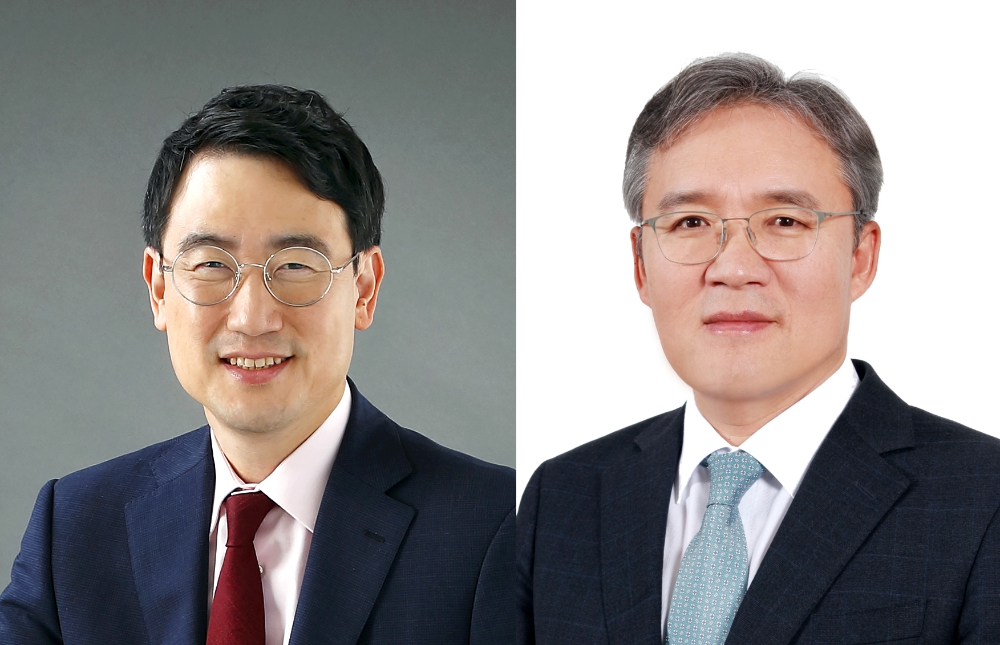 AK홀딩스이석주대표이사(좌) 애경산업임재영대표이사(우)