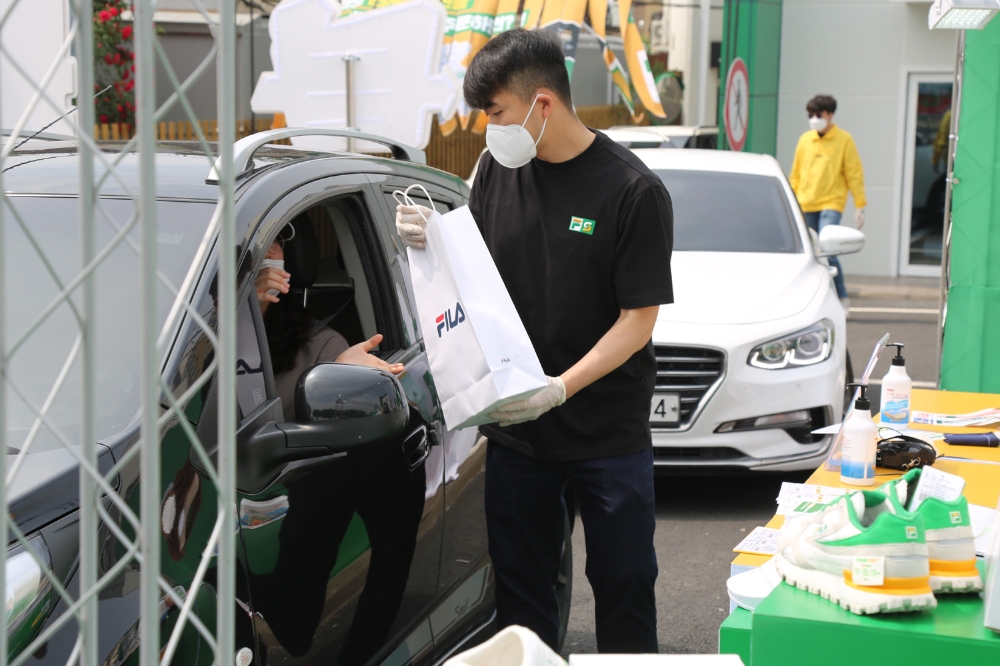 휠라X 써브웨이 콜라보 론칭 이벤트 성료