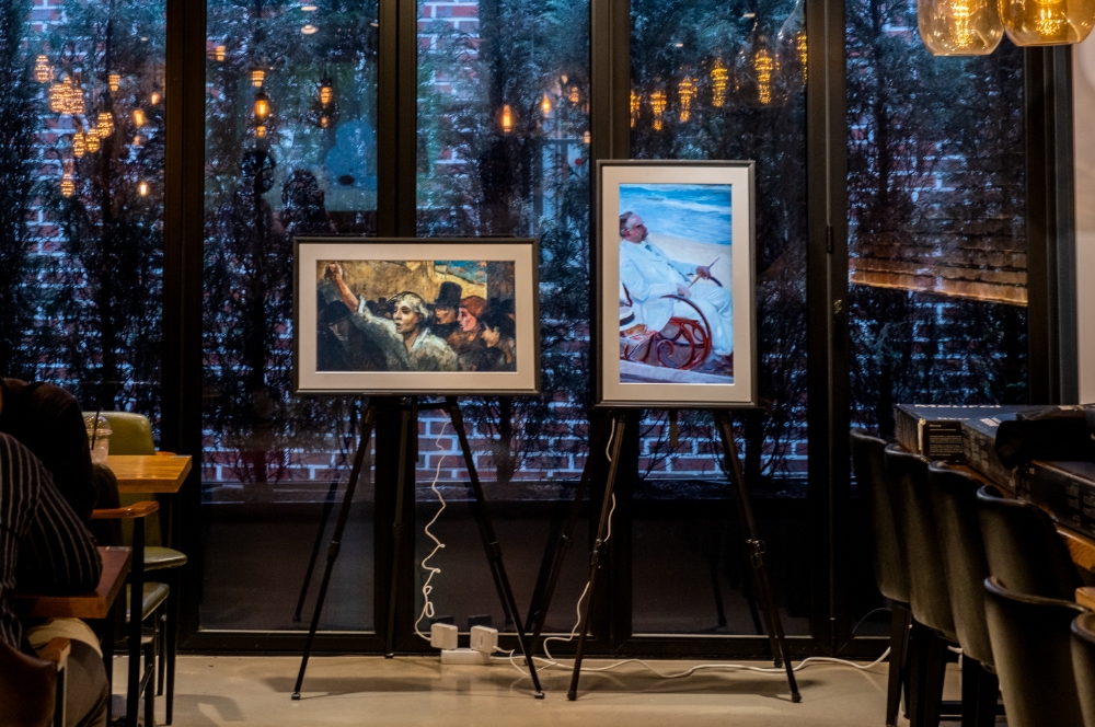 넷기어, 전국 카페에 명화 콘텐츠 지원한다