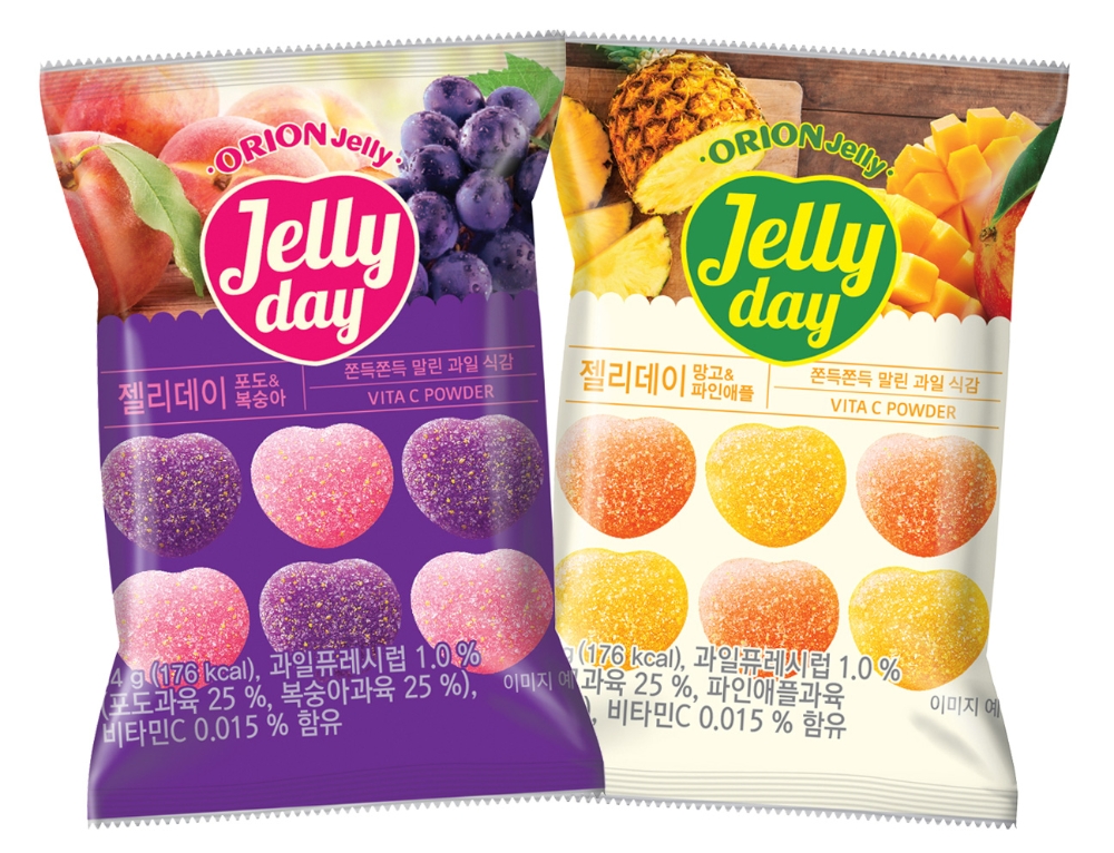 오리온, ‘젤리데이’ 증량, 리뉴얼 출시