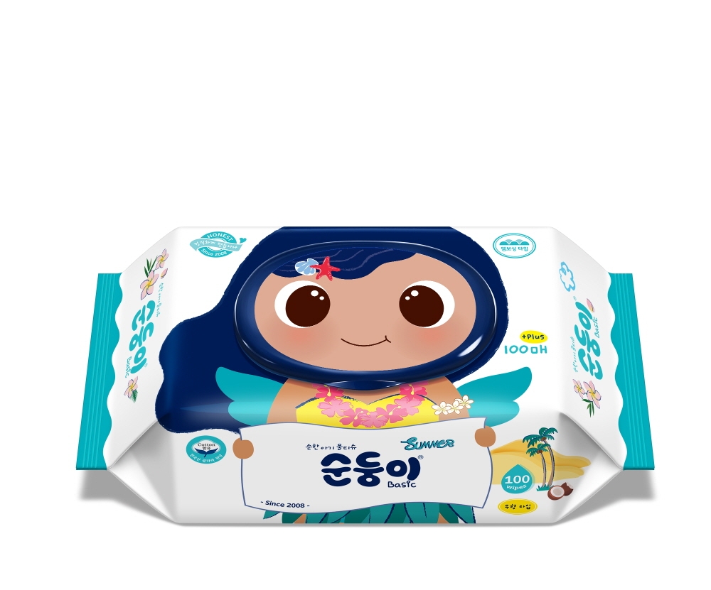 아기물티슈 ‘순둥이’, ‘썸머 에디션’ 출시
