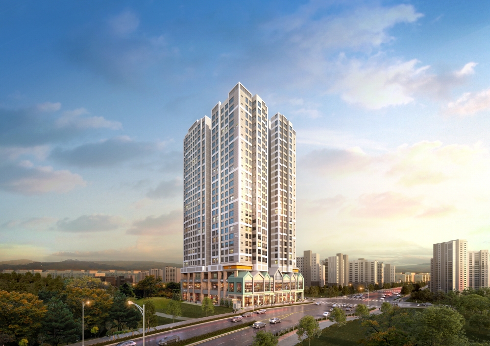 위례신도시 제일풍경채 투시도.(사진=제일건설)